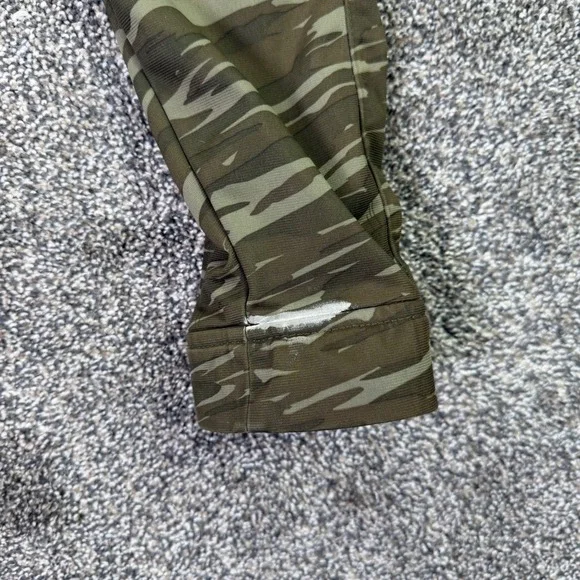 686 Tiger Stripe Camo Full Zip Fleece Jacket Mens XL Green Utility Techwear - Picture 7 of 16